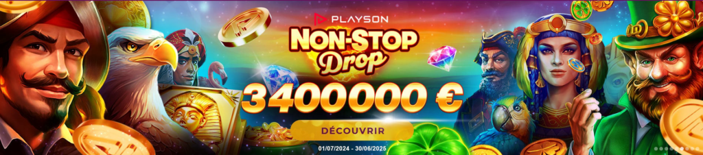 Playson non-stop drop de magical spin casino